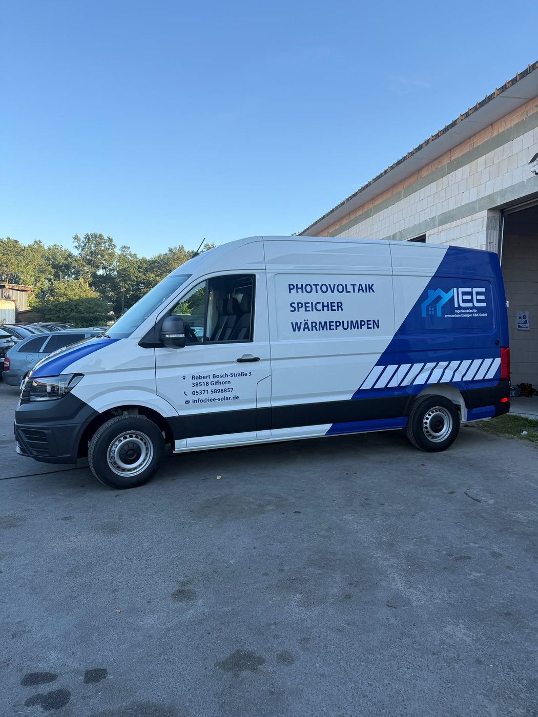 IEE – Crafter Teilfolierung